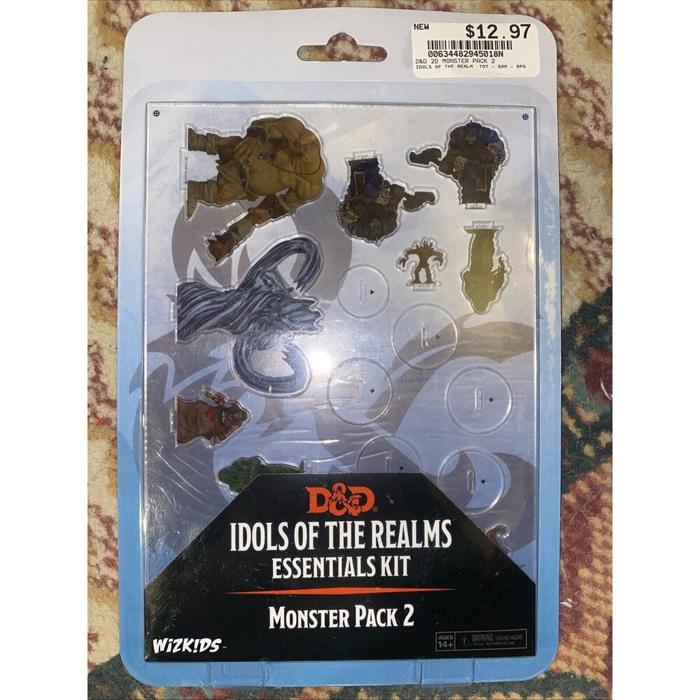 MONSTER PACK 2 D&D Idols of the Realms Essentials Kit Wizkids 2D Minis